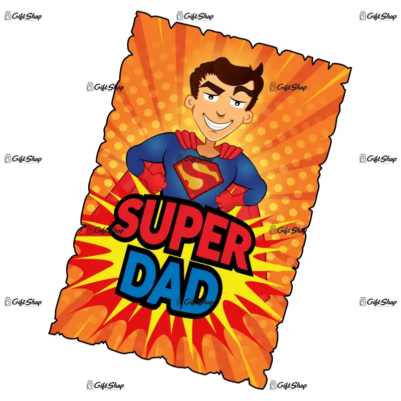 Super dad, magnet frigider mgs087
